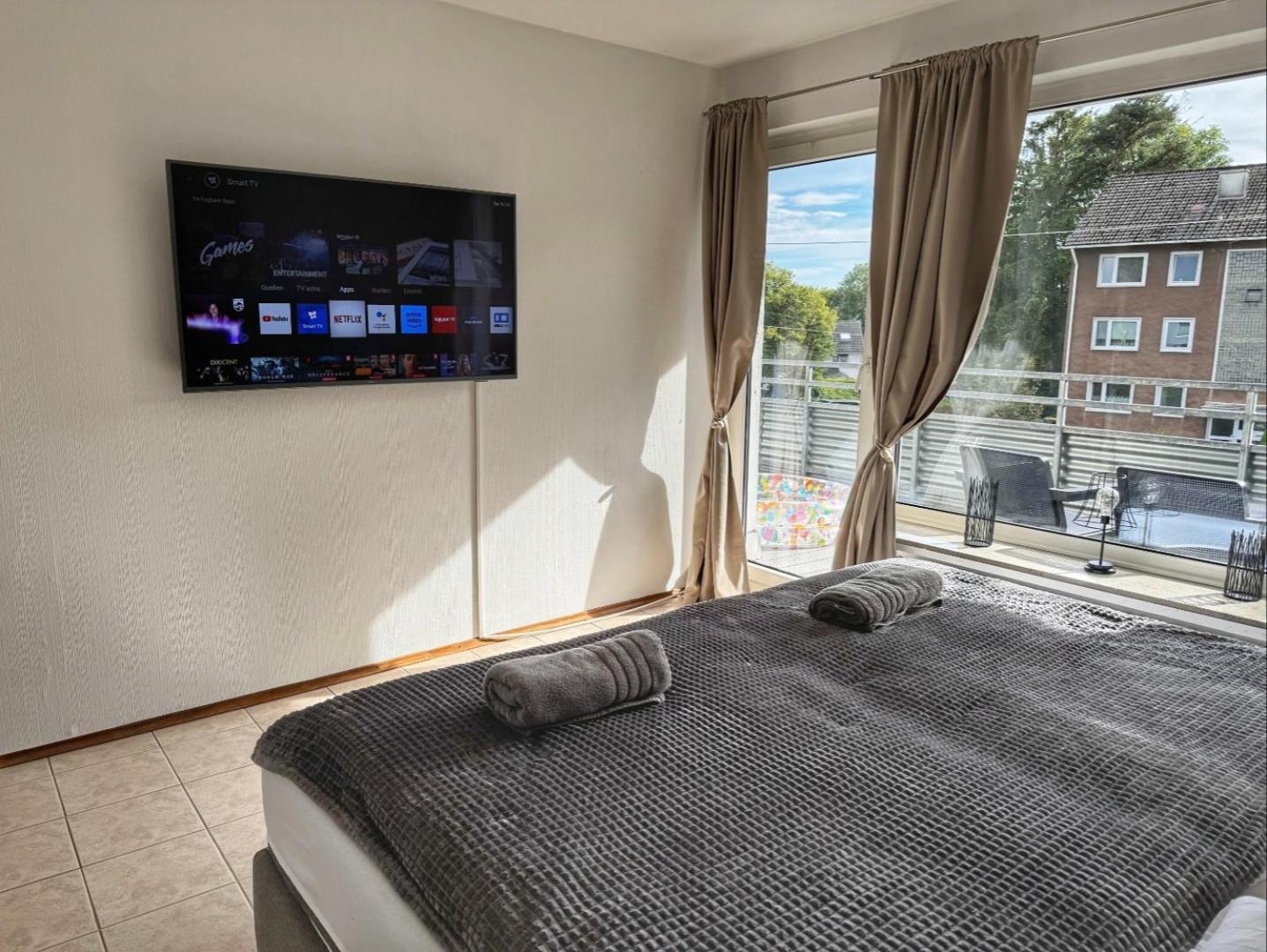 3 Zimmer Apartment Mit Balkon وبرتال المظهر الخارجي الصورة